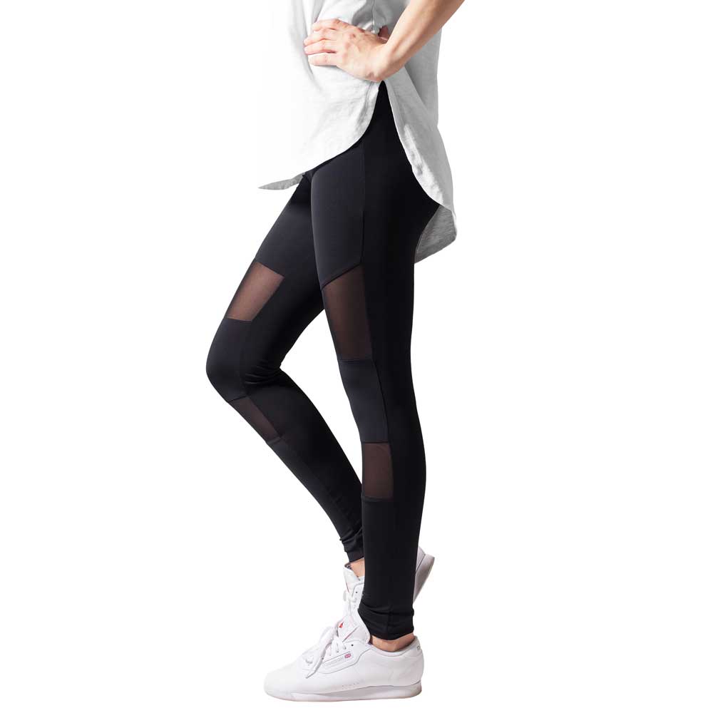 Urban Classics - Tech Mesh Leggings - Noir